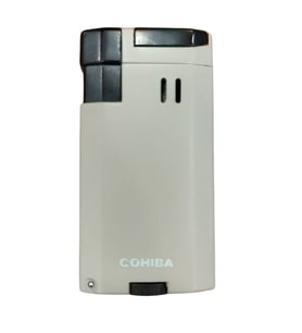 Cohiba Çift Torch Pürmüz Delicili Füme Metal Puro Çakmağı - TR9486