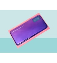 Tkgz - Infinix NOTE 7 LİTE FULL KASA Arka Kapak Batarya Kapağı - MAVİ
