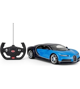 Rastar R/C 1/14 Uzaktan Kumandalı Bugatti Chiron Işıklı Araba - Mavi