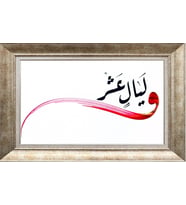 GÜMÜŞ ÇERÇEVELİ TABLO N884