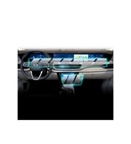 Togg T10X 12.3" Gösterge, 29" Bilgi Eğlence (Tek) + 8" Kumanda Ekranı IPG ProActive Koruma
