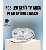 Müzikle Senkronize Led Şerit Tv Aydınlatma