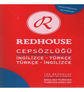 Redhouse Cep Sözlüğü İngilizce Türkçe Türkçe İngilizce (RS-004)