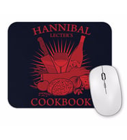 Hannibal Lecter's Cookbook Mouse Pad