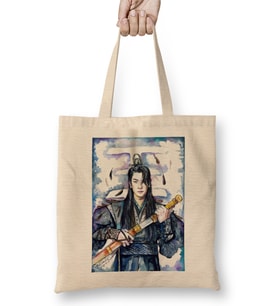 K Drama Park HyungSik Hwarang Bez Çanta Uzun Saplı