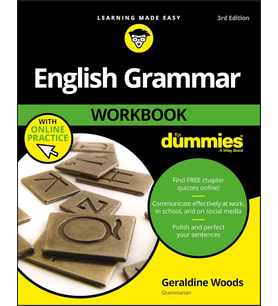 English Grammar Workbook For Dummies With Online Practice