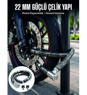22 mm Kalın Güçlendirilmiş Çelik Yapı ile Maksimum Koruma