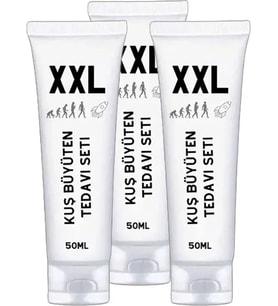 Süper Kuş Büüyütücü Xxlcream Men Enlrgr 3 Adet 50 ml Erkeklere Özel