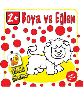 Boya ve Eğlen Kırmızı Kitap