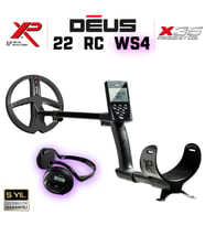Deus Dedektör - 22,5cm X35 Başlık, WS4 Kulaklık, Ana Kontrol Ünitesi