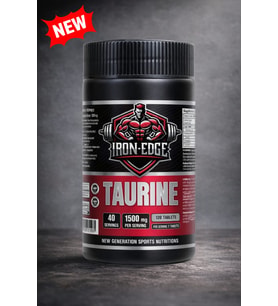 IRON EDGE Taurine 500 Mg 120 Tablet (Per Servıngs 1500 Mg) 40 Servis