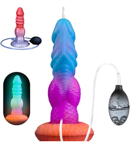 Boşalan Yaratık Dildo - 20 cm