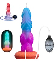 Boşalan Yaratık Dildo - 20 cm