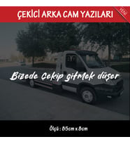 atarlı ukala kurtarıcı arka cam yazıları - büyük boy