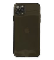 iPhone 11 Pro Kılıf Fly Lens Silikon - Siyah