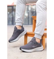 Lescon Street Runner 3 Rahat Taban Erkek Spor Ayakkabı (Füme)