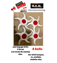 FIRFIR JANT KAPAĞI FIRFIRI 4'LÜ 5 KOLLU