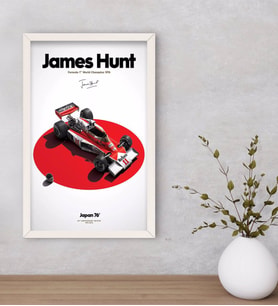 BK Gift Formula 1 Tasarımlı Dekoratif Ahşap Beyaz Çerçeveli Tablo-7