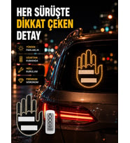 Uzaktan Kumandalı Led El Park Uyarı Cihazı Suya Dayanıklı Enerji Tasarruflu
