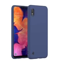 Samsung Galaxy A10 İnce Mat Silikon Kılıf Lacivert