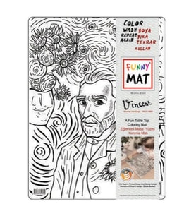 Funny Mat - Vıncent Van Gogh 30 X 40 Cm