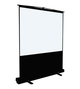 CODEGEN 145x82cm Taşınabilir Portatif Pull Up Floor Screen Projeksiyon Perdesi