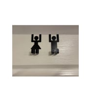 Kapı Arkası Askılık Kız Ve Erkek Siyah Metal Ayaklı Askılık 6 cm