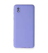 Samsung Galaxy A01 Core Kılıf First Silikon - Lila