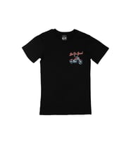 Live For Speed Motor Cep Logo Tasarımlı Siyah Tişört