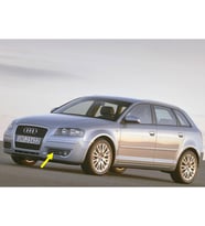 Audi A3 Sportback 2004-2008 Ön Tampon Sol Sis Farı Kapağı 8P4807681B