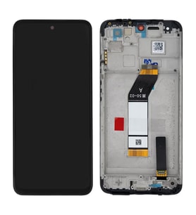 Xiaomi Redmi 10 2022 ile Uyumlu Lcd Ekran Dokunmatik Çıtalı (Siyah)