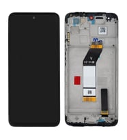 Xiaomi Redmi 10 2022 ile Uyumlu Lcd Ekran Dokunmatik Çıtalı (Siyah)