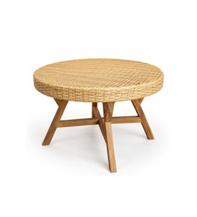 Bali El Yapımı Teak Ayaklı Orta Sehpa 70cm