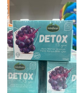 KARA MÜRVER ÖZLÜ BİTKİSEL ÇAY DETOX ZAYIFLAMA ÇAYI