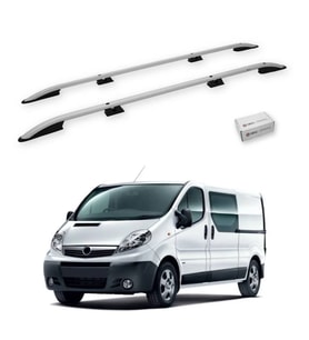 Turtle Opel Vivaro (X83) 2001-2014 / Kısa Şasi Tavan Çıtası Crown Gri