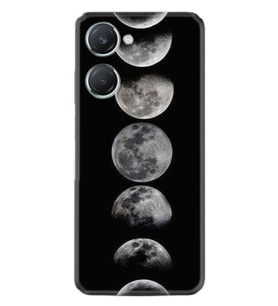 Vivo Y18 Kılıf Desenli Silikon Great Moons 1354