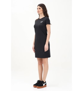 Puma Ess No. 1 Logo Slim Dress Kadın Elbise (Siyah)