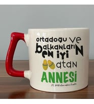 Ortadoğu ve Balkanları  En iyi Baskılı Kırmızı Kulplu D Kupa