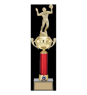 ODAK KUPA - Figürlü Kupalar - Voleybol Erkek Figürlü Kupalar FG-054 A - 46 cm