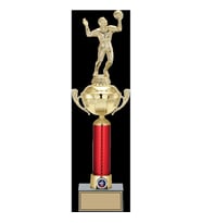 ODAK KUPA - Figürlü Kupalar - Voleybol Erkek Figürlü Kupalar FG-054 A - 46 cm