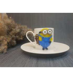 minion türk kahvesi fincanı
