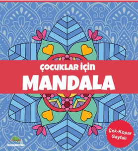 Çuklar İçin Mandala - Mavi