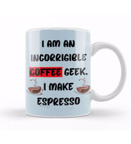 Funny Coffee Drinks Art Lover Gift Quote Kupa Bardak Porselen
