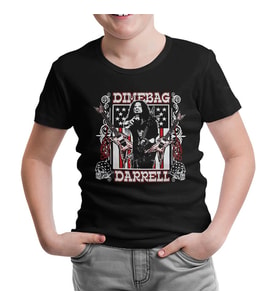 Dimebag Darrell Siyah Çocuk Tshirt