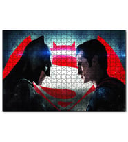 Cakapuzzle  Batman VS Superman Karşılaşması  Puzzle Yapboz MDF (Ahşap) (120 Parça)