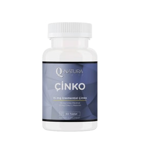Q Natura SeriesÇinko ( ZİNC ) 60 Tablet