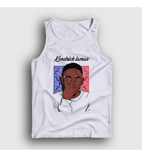 Presmono Unisex Beyaz Poster Kendrick Lamar Atlet 369203tt