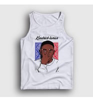 Presmono Unisex Beyaz Poster Kendrick Lamar Atlet 369203tt