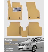 TOYOTA AVENSİS (2003-2009) Uyumlu EVA Paspas Tam Set–Oto Paspas,Araca Özel,Kolay Montaj