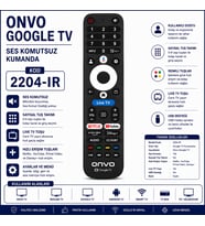 Onvo 2204-IR Kumanda